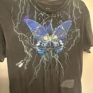 Fashion Nova Electric Butterfly Tee